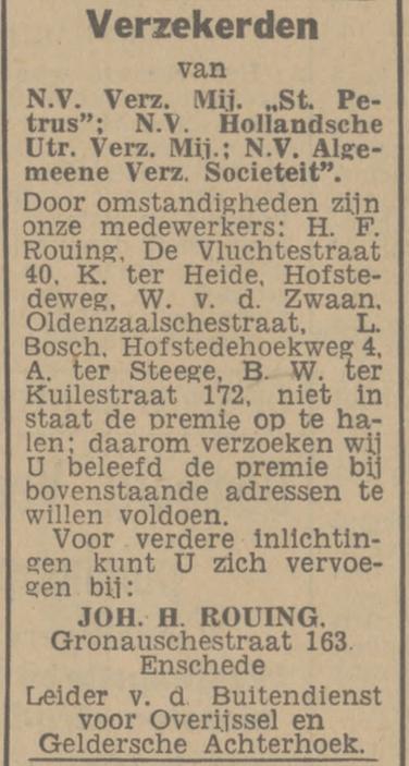 Gronausestraat 163 Joh.H. Rouing advertentie Twentsch nieuwsblad 4-11-1944.jpg