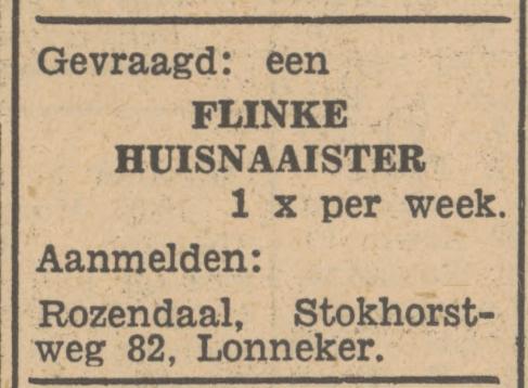Stokhorstweg 82 Rozendaal advertentie Tubantia 8-1-1949.jpg