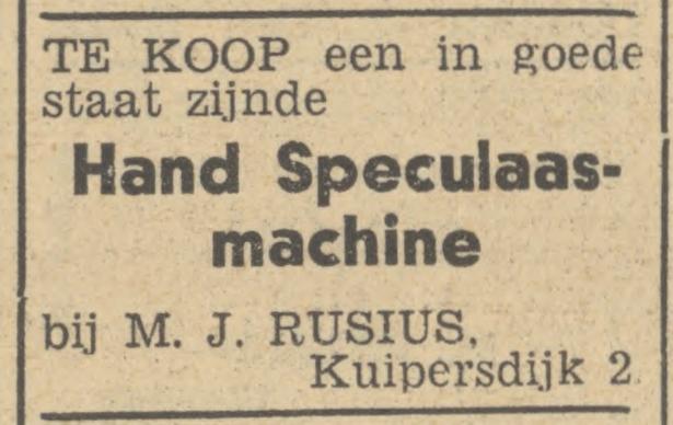 Kuipersdijk 2 M.J. Rusius advertentie Tubantia 25-11-1948.jpg