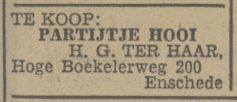 Hoge Boekelerweg 200 H.G. ter Haar advertentie Tubantia 10-4-1948.jpg