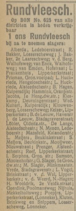 Ledeboerstraat 1 slager Alberda advertentie Tubantia 14-9-1918.jpg