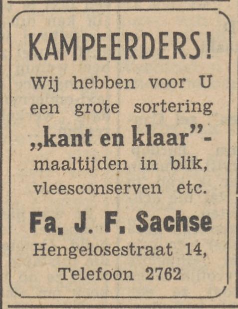Hengelosestraat 14 Fa. J.F. Sachse advertentie Tubantia 12-6-1953.jpg