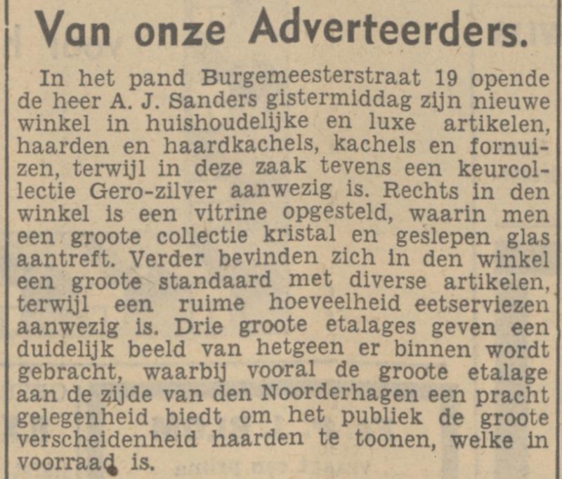 Burgemeesterstraat 19 hoek Noorderhagen A.J. Sanders krantenbericht Tubantia 15-8-1936.jpg