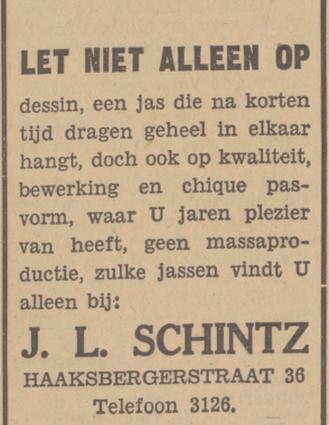 Haaksbergerstraat 36 J.L. Schintz advertentie Tubntiatia 15-11-1934.jpg