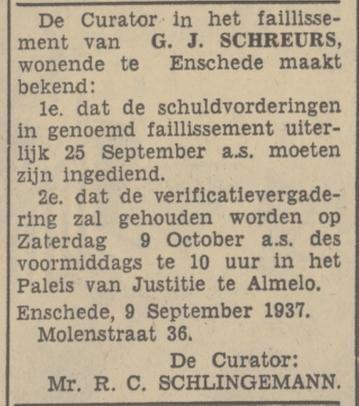 Molenstraat 36 Mr. R.C. Schlingenann advertentie Tubantia 10-9-1937.jpg