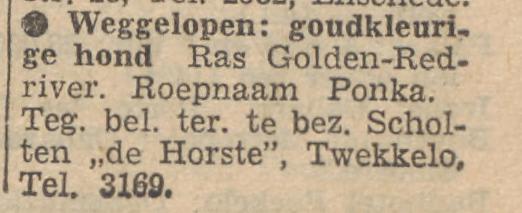 Twekkelo De Horste Scholten advertentie Tubantia  6-8-1958.jpg
