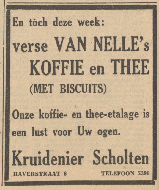 Haverstraat 6 kruidenier Scholten advertentie Tubantia 23-4-1947.jpg
