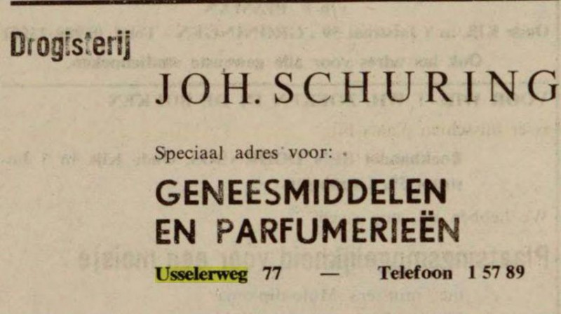 Usselerweg 77 drogisterij Joh. Schuring.jpg