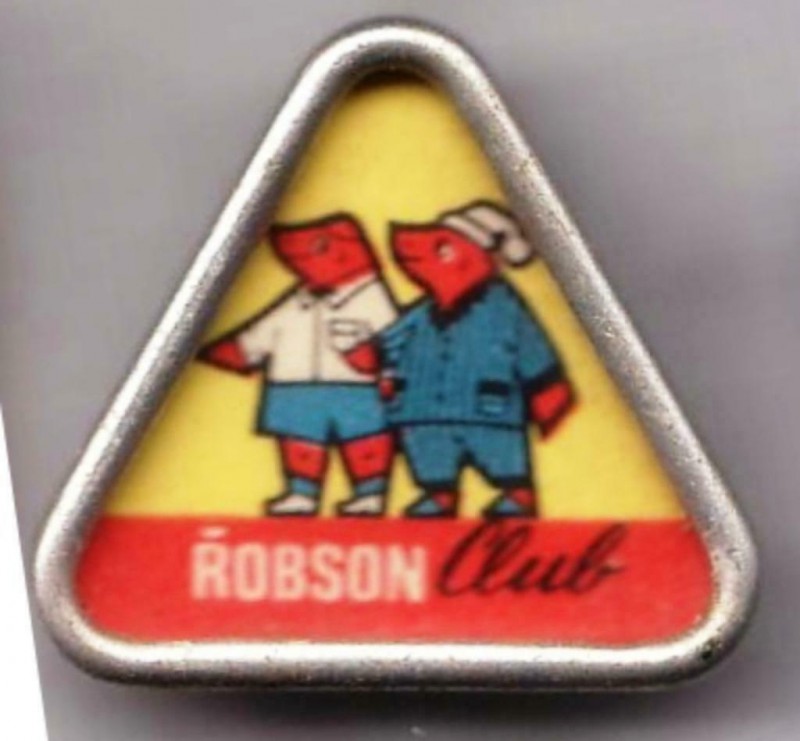 Blekerstraat 165 speldje Robson club.jpg
