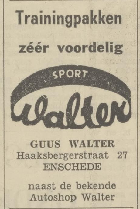 Haaksbergerstraat 27 Guus Walter advertentie Tubantia 27-10-1967.jpg