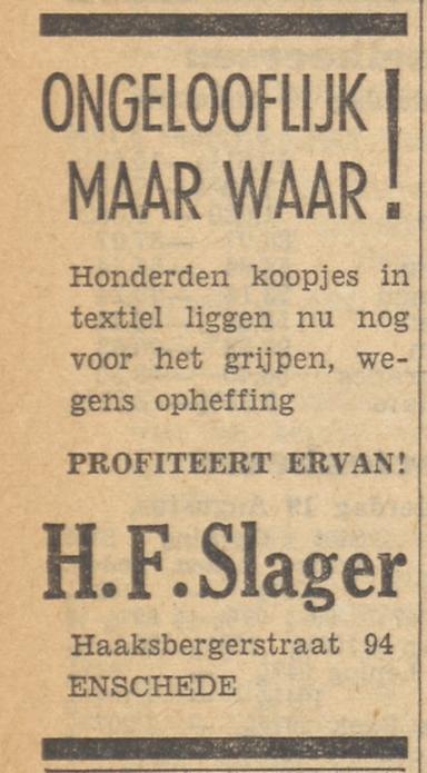 Haaksbergerstraat 94 H.F. Slager advertentie Tubantia 19-8-1954.jpg