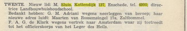 Kottrendijk 137 M. Sluis. Tijdschrift De Nederlandse soroptimist 1950-02.jpg