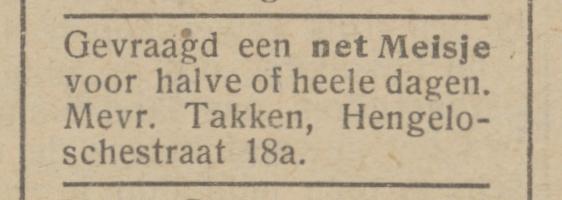 Hengelosestraat 18a Mevr. Takken advertentie Het Parool 11-4-1945.jpg