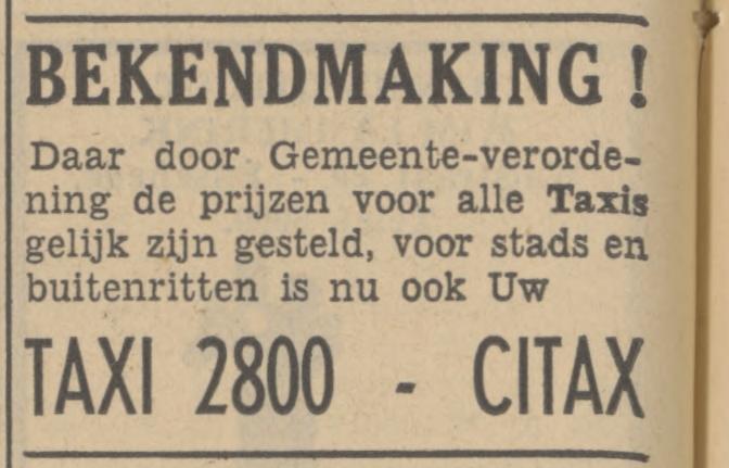 Elferinksweg hoek Kastanjestraat 28 Taxi 2800 - Citax Elferinksweg advertentie Tubantia 2-10-1937.jpg