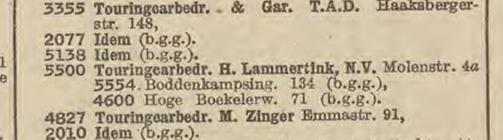 Hoge Boekelerweg 71 Touringcarbedrijf H. Lammertink N.V. telf. 4600. Telefoonboek 1950.jpg