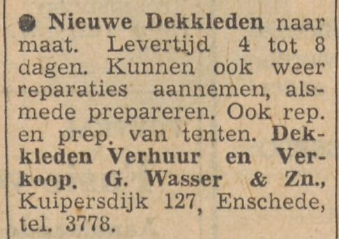 Kuipersdijk 127 G. Wasser & Zn. advertentie Tubantia 12-7-1955.jpg
