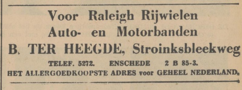 Stroinksbleekweg 2 B 85 B. ter Heegde. tel. 5272 advertentie Tubantia 11-4-1936.jpg