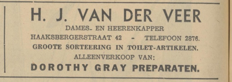 Haaksbergerstraat 42 H.J. van der Veer Dames- en Herenkapper advertentie Tubantia 20-11-1936.jpg