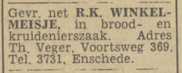 Voortsweg 369 Th. Veger advertentie Twentsch nieuwsblad 31-12-1943.jpg