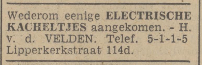 Lipperkerkstraat 114d H. v.d. Velden advertentie Tubantia 16-11-1940.jpg