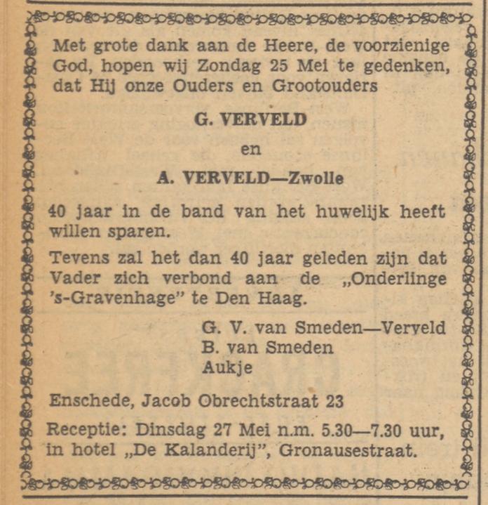 Jacob Obrechtstraat 23 G. Verveld advertentie Tubantia 21-5-1952.jpg