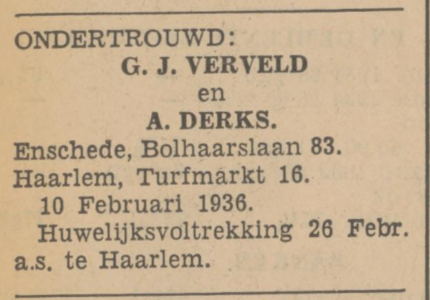 Bolhaarslaan 83 G.J. Verveld advertentie Tubantia 10-2-1936.jpg