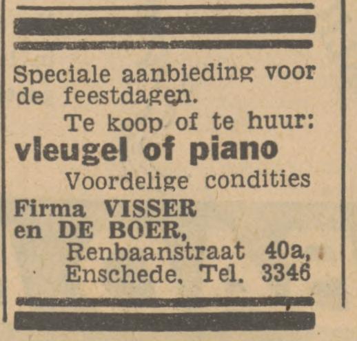 Renbaanstraat 40a Firma Visser en De Boer advertentie Tubantia26-8-1948.jpg