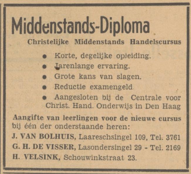 Lasondersingel 29 G.H. de Visser advertentie Tubantia 2-7-1948.jpg