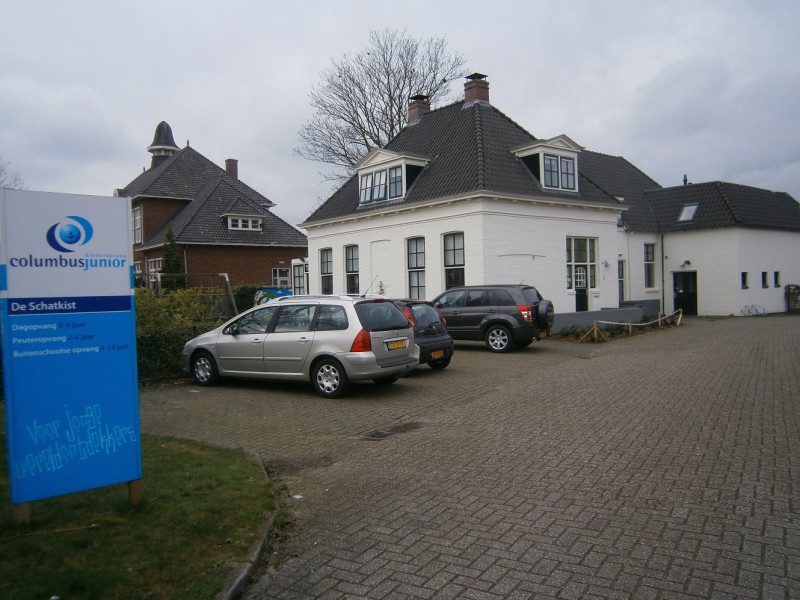 Haaksbergerstraat 410 Kinderopvang Columbus Junior De Schatkist. vroeger kantoor De Volkswoning.JPG