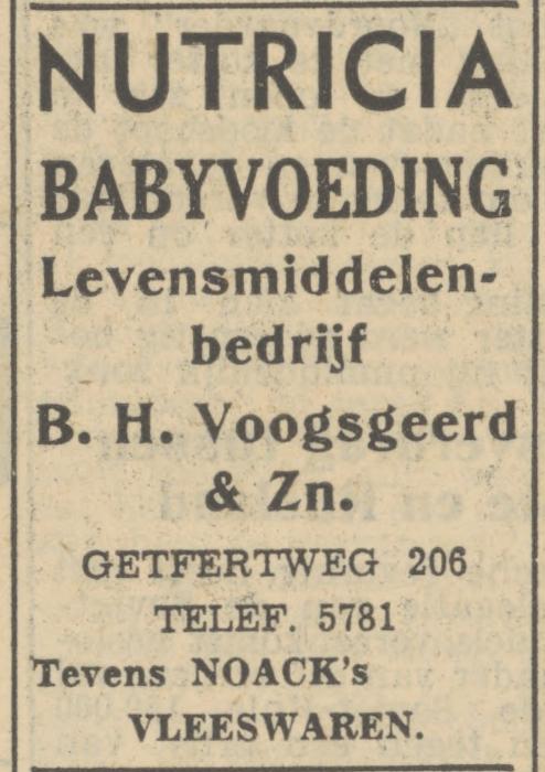 Getfertweg 213 B.H. Voogsgeerd advertentie Tubantia 10-7-1951.jpg