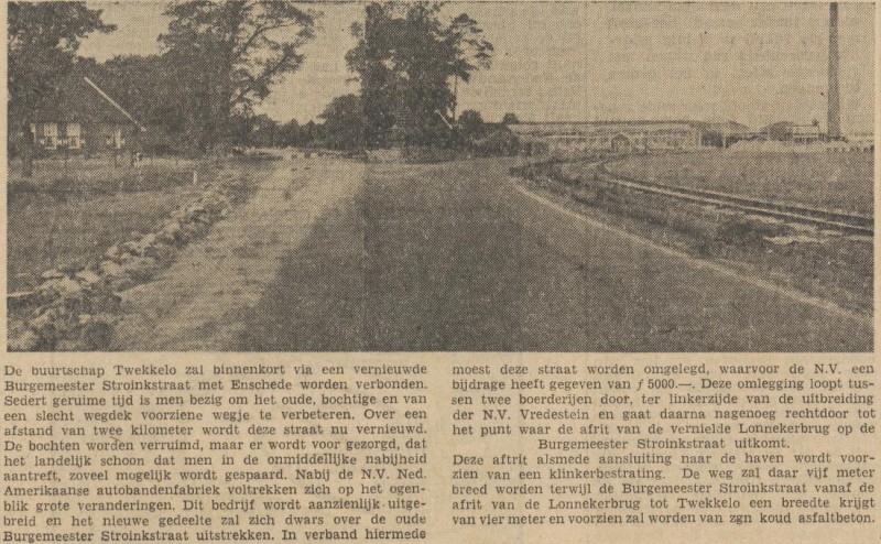 Burgemeester Stroinkstraat Vredestein krantenfoto Tubantia 19-9-1953.jpg