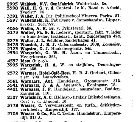 Kuipersdijk 213a Firma C. Wasser & Co.  Technisch Handelsbureau. Telefoonboek 1950.jpg