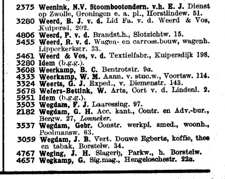 Horstlindeweg 51 N.V. Stoombootonderneming v.h. E.J. Weenink. Telefoonboek 1950.jpg