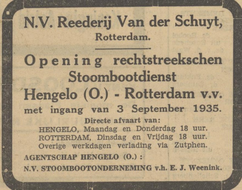 N.V. Stoombootonderneming v.h. E.J. Weenink advertentie Tubantia 30-8-1935.jpg