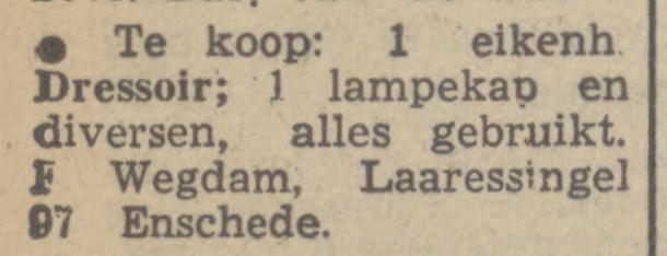 Laaressingel 97 F. Wegdam advertentie Tubantia 19-3-1948.jpg