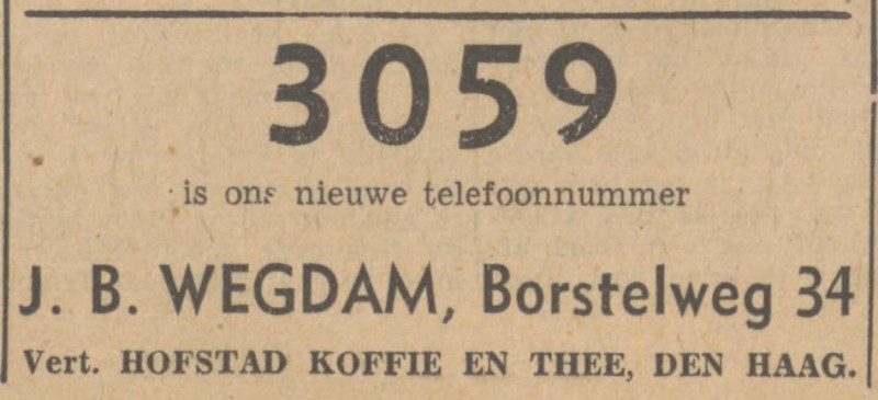 Borstelweg 34 J.B. Wegdam advertentie Tubantia 16-8-1947.jpg