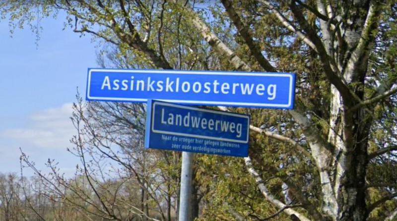 Assinkskloosterweg straatnaambord.jpg