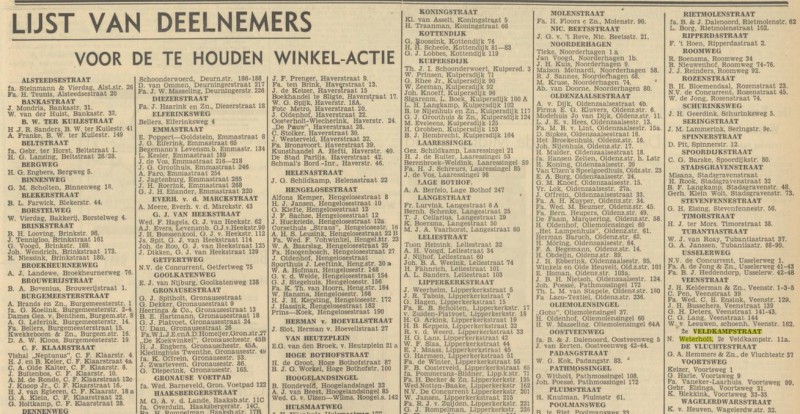 2e Veldkampstraat 11A N. Weterholt advetentie Tubantia 25-1-1949.jpg