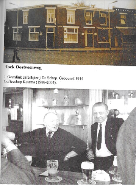 Oostveenweg 41 hoek Lipperkerkstraat 260 Café Geerdink De Schop later Coffeeshop Ketama (1988-2004).jpg