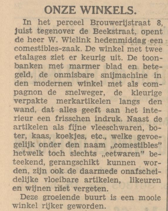 Brouwerijstraat 8 W. Wielink krantenbericht Tubantia 14-6-1930.jpg