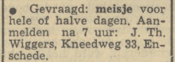 Kneedweg 33 J.Th. Wiggers advertentie Tubantia 8-11-1950.jpg