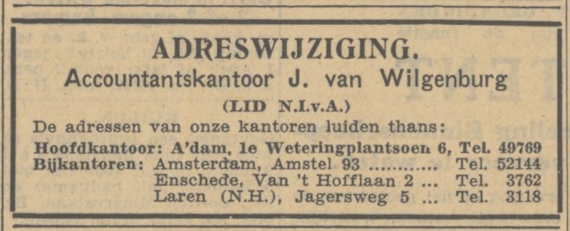 Van 't Hofflaan 2 J. van Wilgenburg advertentie Algemeen Handelsblad 13-3-1947.jpg