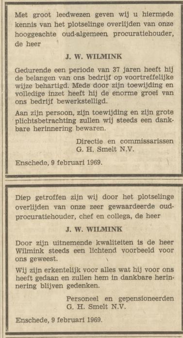 Sumatrastraat 56 J.W. Wilmink overlijdensadvertie Tubantia 11-2-1969..jpg