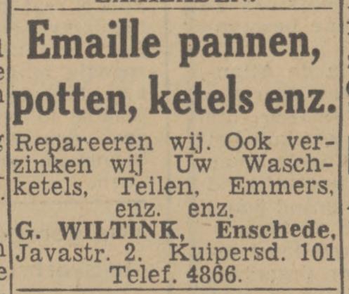 Kuipersdijk 101 G. Wiltink advertentie Twentsch nieuwsblad 28-1-1943.jpg
