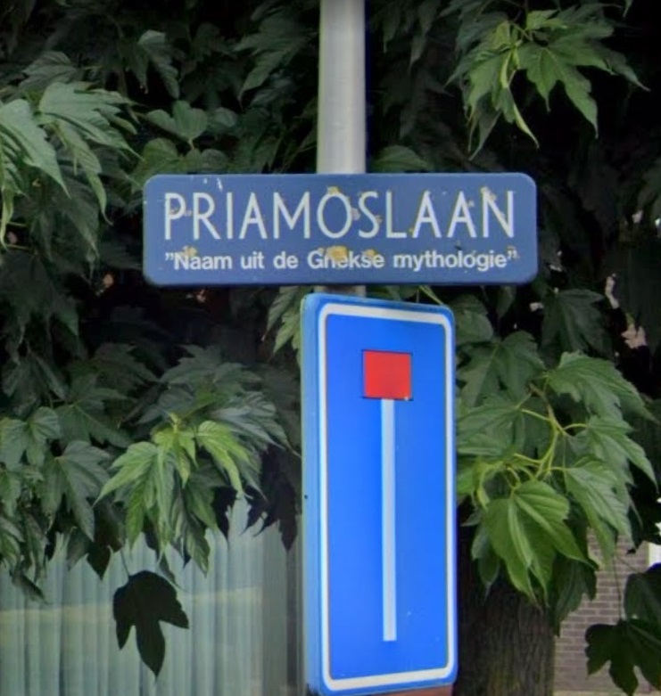 Priamoslaan straatnaambord.jpg