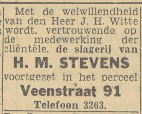 Veenstraat 91 J.H. Witte advertentie Twentsch nieuwsblad 28-2-1944.jpg