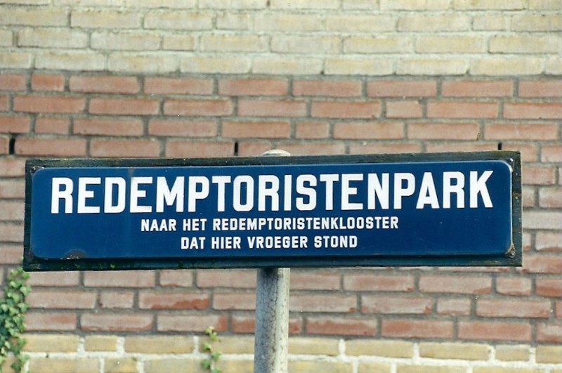 Redemptoristenpark straatnaambord.jpg