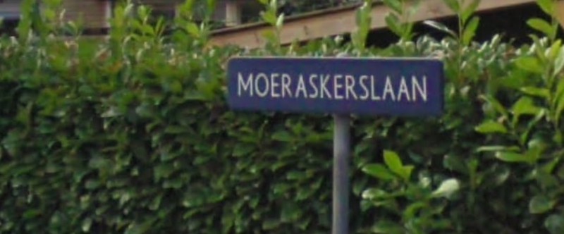 Moeraskerslaan straatnaambord.jpg