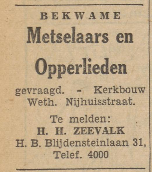 H.B. Blijdensteinlaan 31 H.H. Zeevalk advertentie Tubantia 26-9-1953.jpg