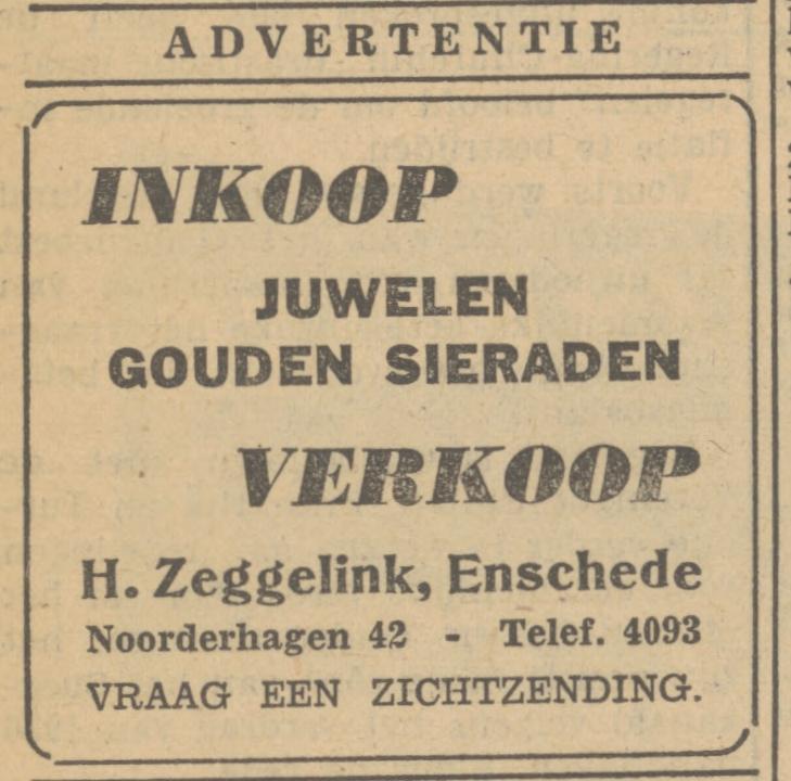 Noorderhagen 42. H. Zeggelink advertentie Tubantia 6-11-1951.jpg